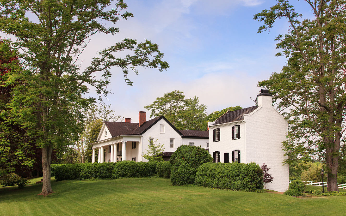 Exterior or our historic Virginia bed and breakfast
