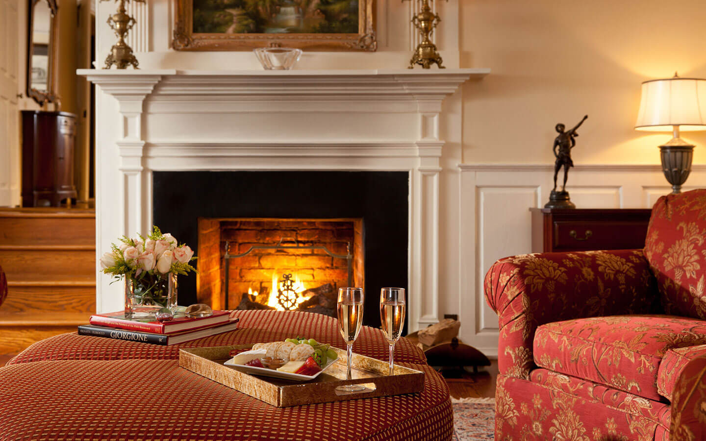 Curl up by the fire and in a luxurious suite at our bed and breakfast near Culpeper, VA